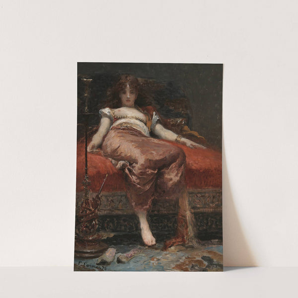 Femme Au Narguile (1878) by Fernand Cormon