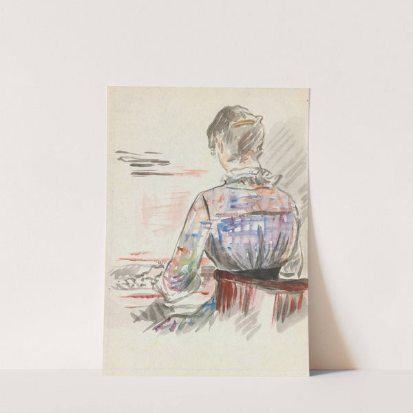 Femme Au Piano by Édouard Manet