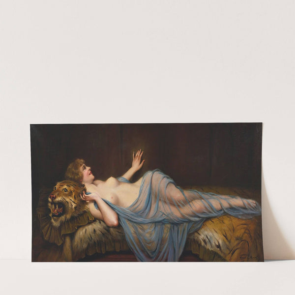 Femme au tigre by François Martin-Kavel