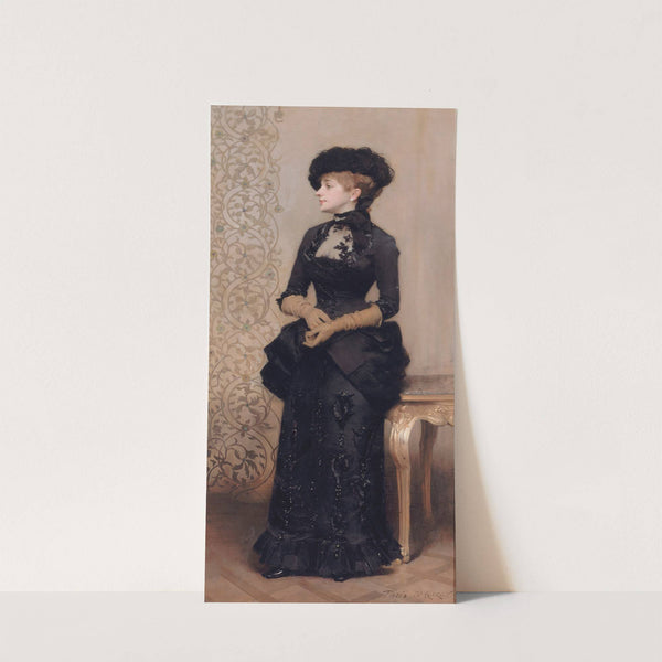 Femme aux gants, dite La Parisienne by Charles Giron