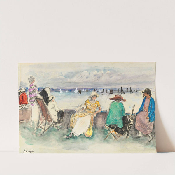 Femme aux régates (1920) by Henri Lebasque