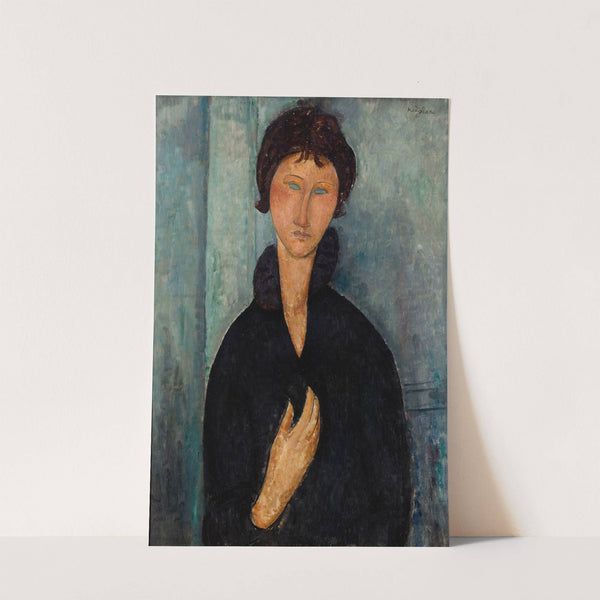 Femme aux yeux bleus (1918) by Amedeo Modigliani