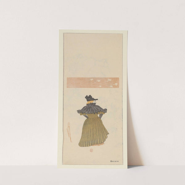 Femme avec pèlerine (1895) by Amédée Joyau
