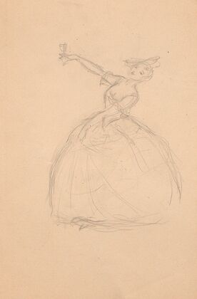 Femme costumée