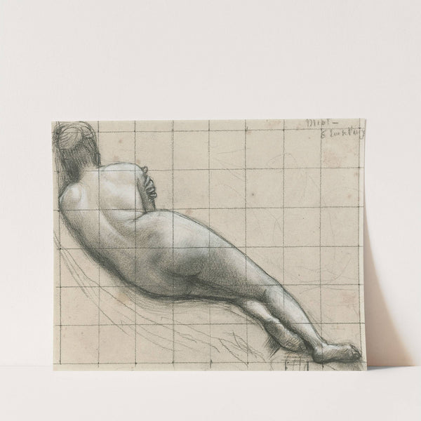 Femme couchée by Pierre Puvis de Chavannes