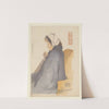 Femme cousant (Mlle Miller-Verghy, de Bucarest). (1898) by Amédée Joyau