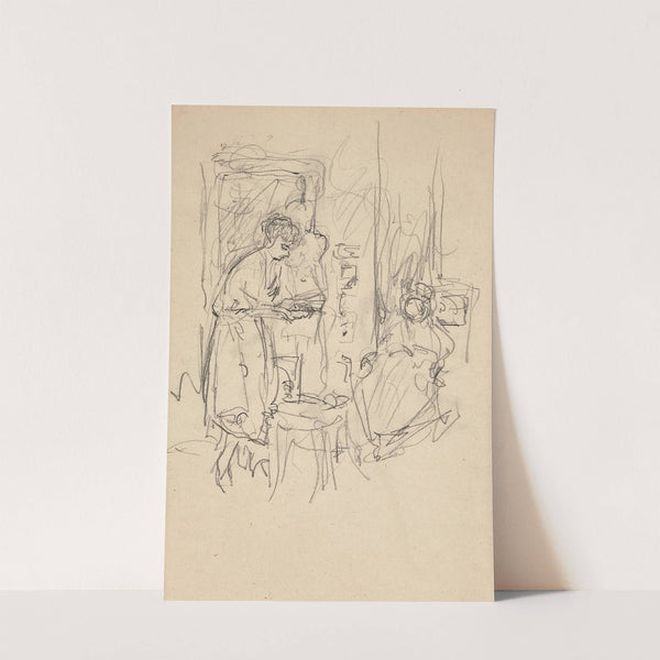 Femme dans un intérieur by Édouard Vuillard