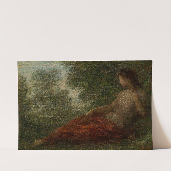 Femme dans un paysag (circa 1877) by Henri Fantin-Latour
