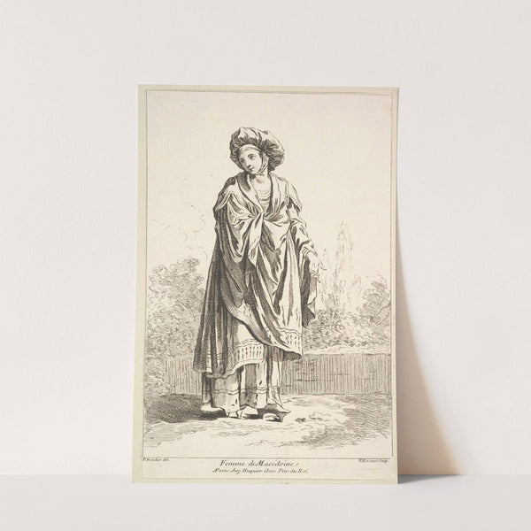 Femme de Macédoine, plate 12 (18th century) by François Boucher