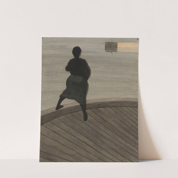 Femme de pêcheur sur le ponton (1909) by Léon Spilliaert