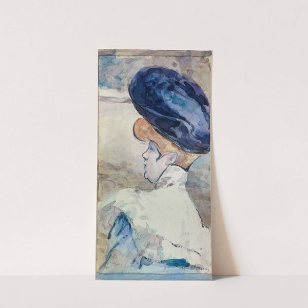 Femme de profil (1890-1900) by Henri Somm