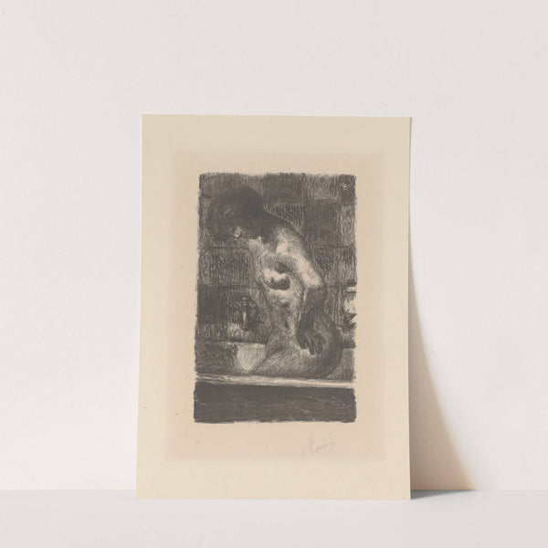 Femme debout dans sa baignoire (1925) by Pierre Bonnard