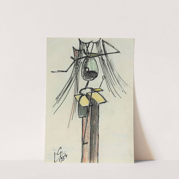 Femme dite 'L'insecte crissant' by Julio González