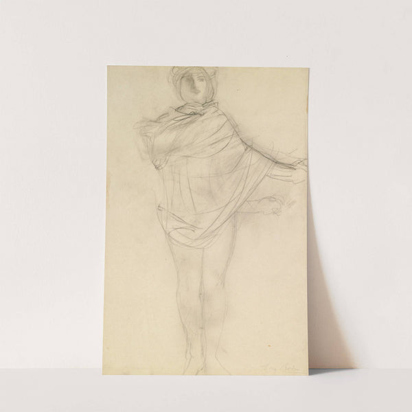 Femme drapée by Auguste Rodin