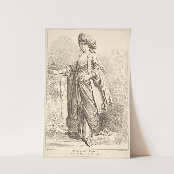 Femme du Levant, plate 8 (18th century) by François Boucher