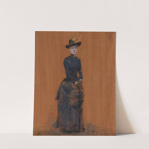 Femme élégante (circa 1885) by Jean-Louis Forain