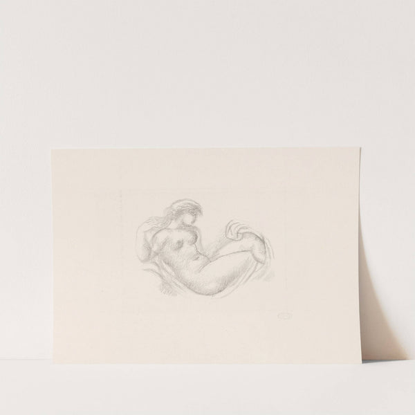 Femme en berceau, bras droit levé (1925) by Aristide Maillol