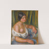 Femme En Bleu by Pierre-Auguste Renoir