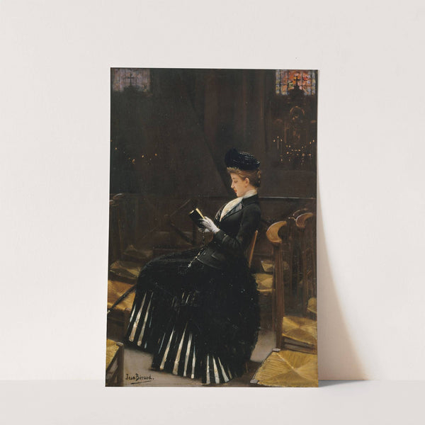 Femme en prière (1885) by Jean Béraud