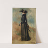Femme en promenade by Pierre-Auguste Renoir