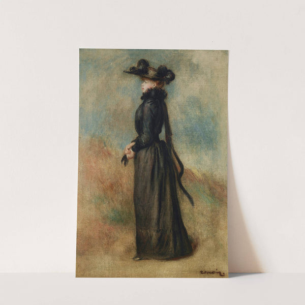 Femme en promenade by Pierre-Auguste Renoir