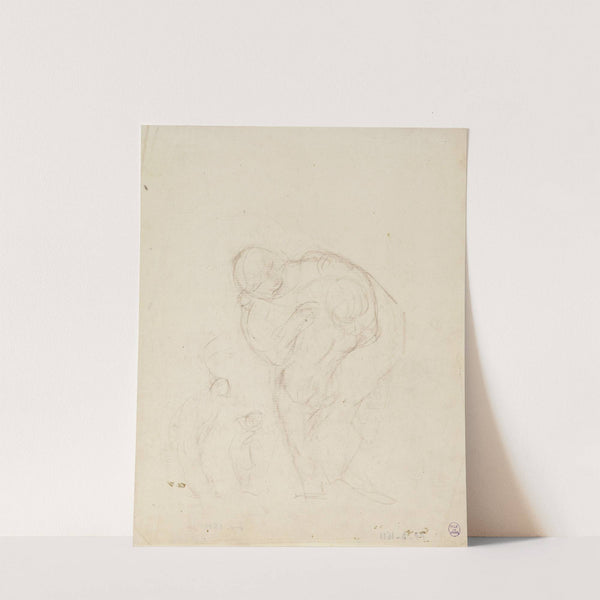 Femme et enfant by Narcisse-Virgile Diaz de La Peña