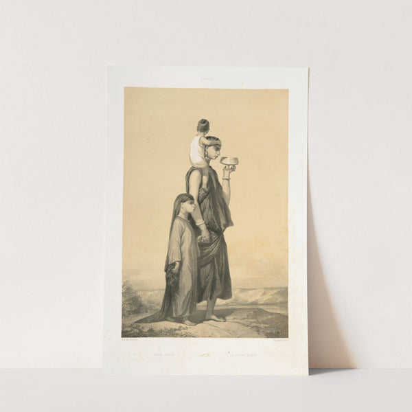 Femme Fellâh, A Fellah Woman (1851) by Alexandre Bida