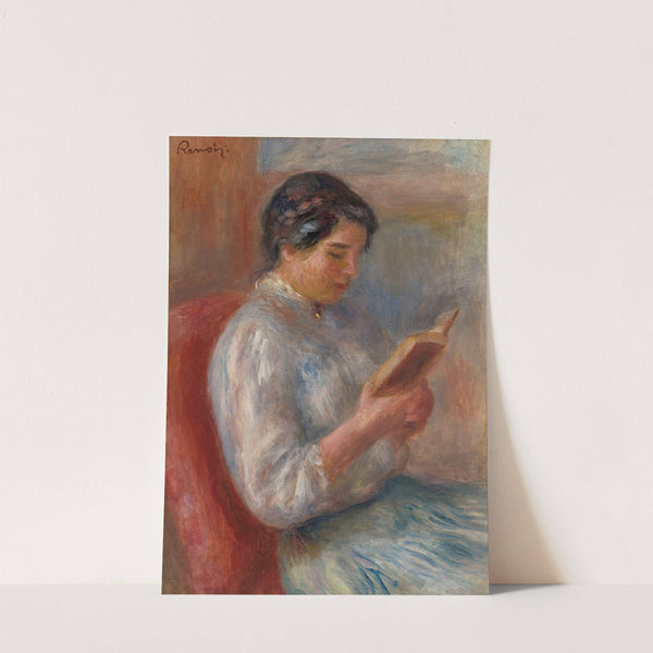 Femme lisant by Pierre-Auguste Renoir