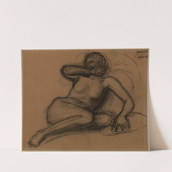 Femme nue, à demi-étendue by Pierre Puvis de Chavannes
