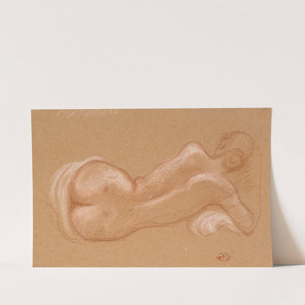 Femme nue allongée (circa 1930) by Aristide Maillol