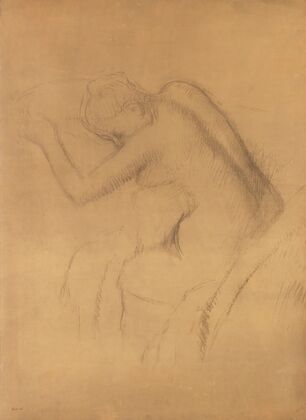 Femme Nue Assise