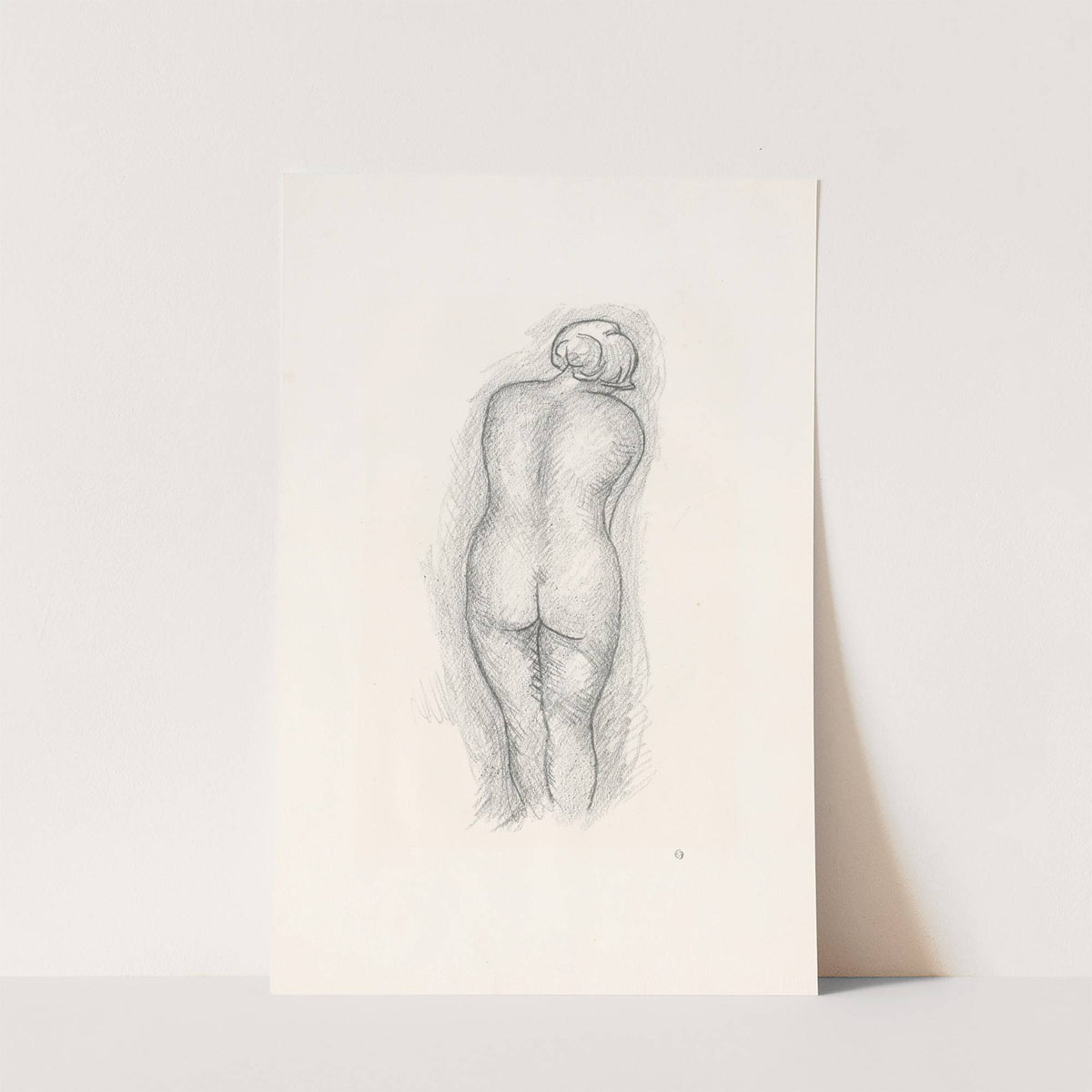 Femme nue de dos (1927) by Aristide Maillol