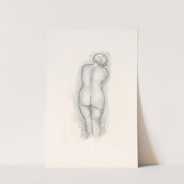 Femme nue de dos (1927) by Aristide Maillol