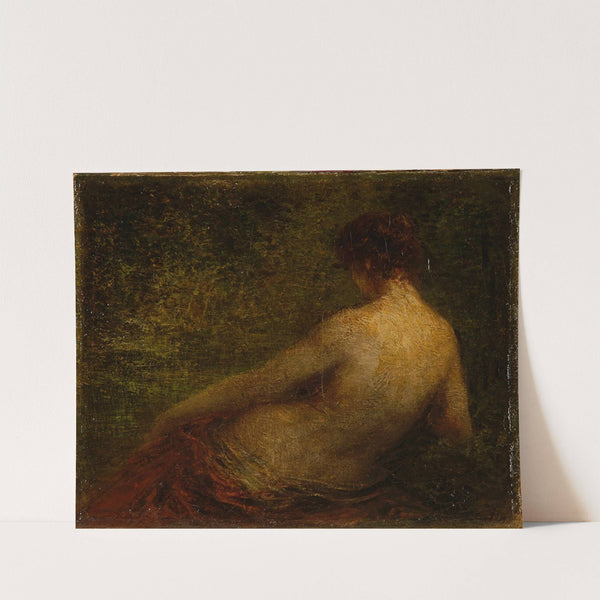 Femme nue de dos by Henri Fantin-Latour
