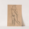 Femme nue debout de profil by Aristide Maillol
