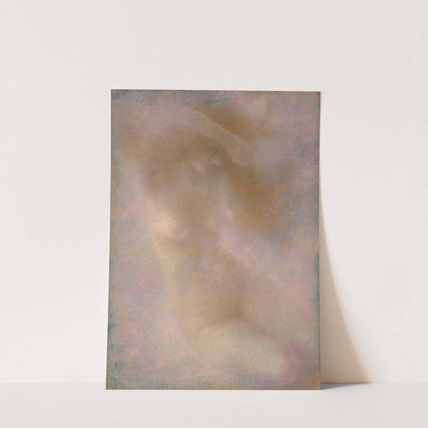 Femme nue, effet rose (1917) by Lucien Lévy-Dhurmer