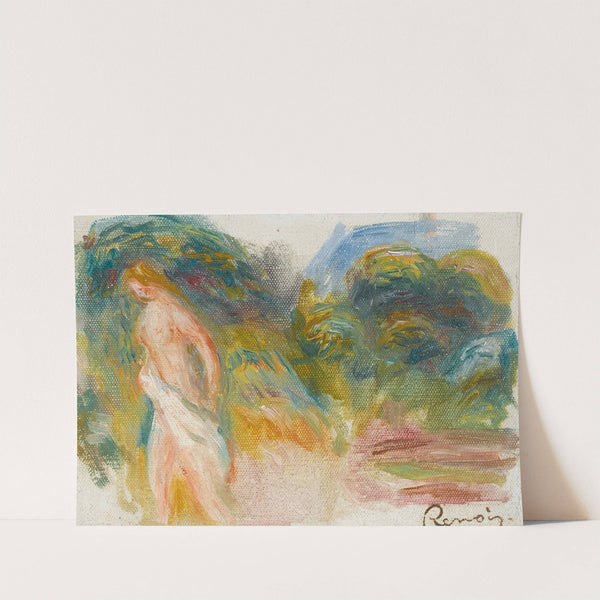 Femme Nue Et Paysage by Pierre-Auguste Renoir