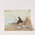 Femme peintre en bord de mer by Alfred Stevens