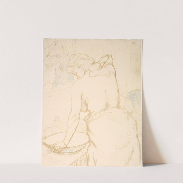 Femme qui se lave, la Toilette by Henri de Toulouse-Lautrec
