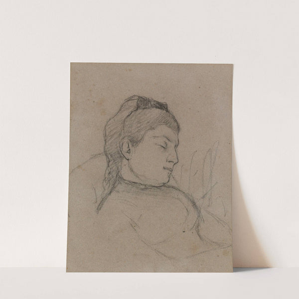 Femme Sommeillant by Paul Gauguin