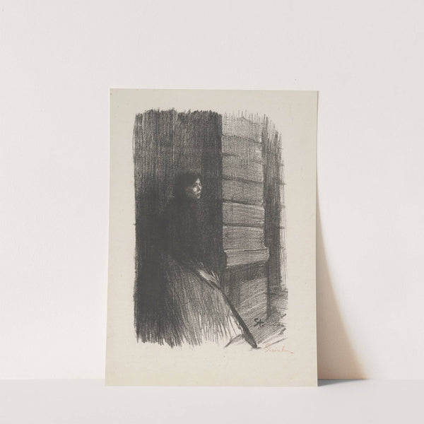 Femme triste (1896) by Théophile Alexandre Steinlen