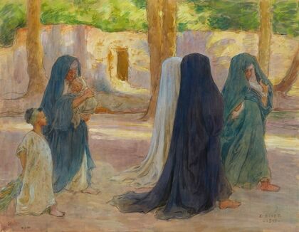 Femmes arabes à la promenade (1895)