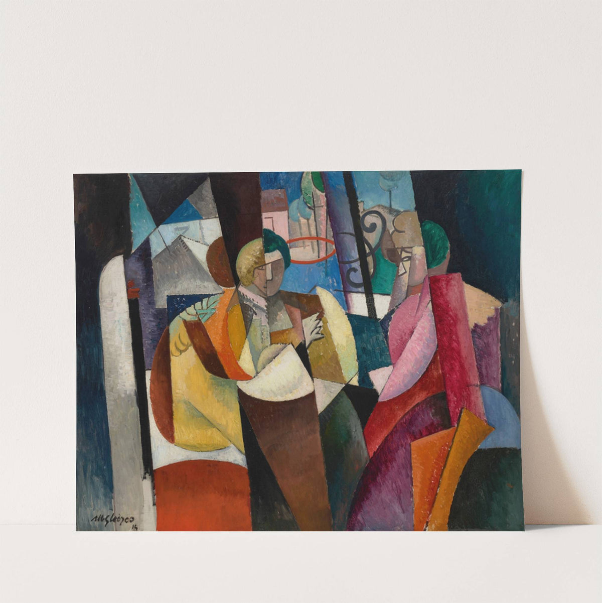 Femmes assises devant une fenêtre (1914) by Albert Gleizes
