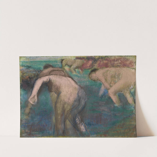 Femmes au bain by Edgar Degas