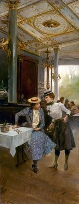 Femmes au café