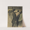 Femmes conversant dans la rue by Théophile Alexandre Steinlen