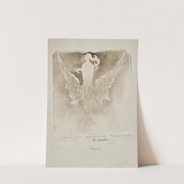 Femmes-cygnes (volantes) II. L’envol 2 (1916) by Pierre Roche