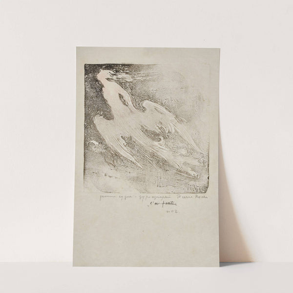 Femmes-cygnes (volantes) IV. La fuite (1916) by Pierre Roche