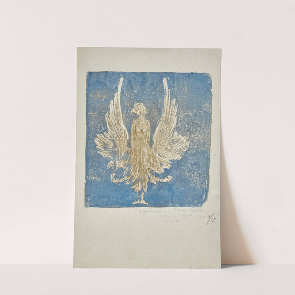 Femmes-cygnes (volantes) VI. Planant (1916) by Pierre Roche