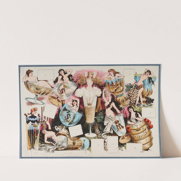 Femmes dans des verres
